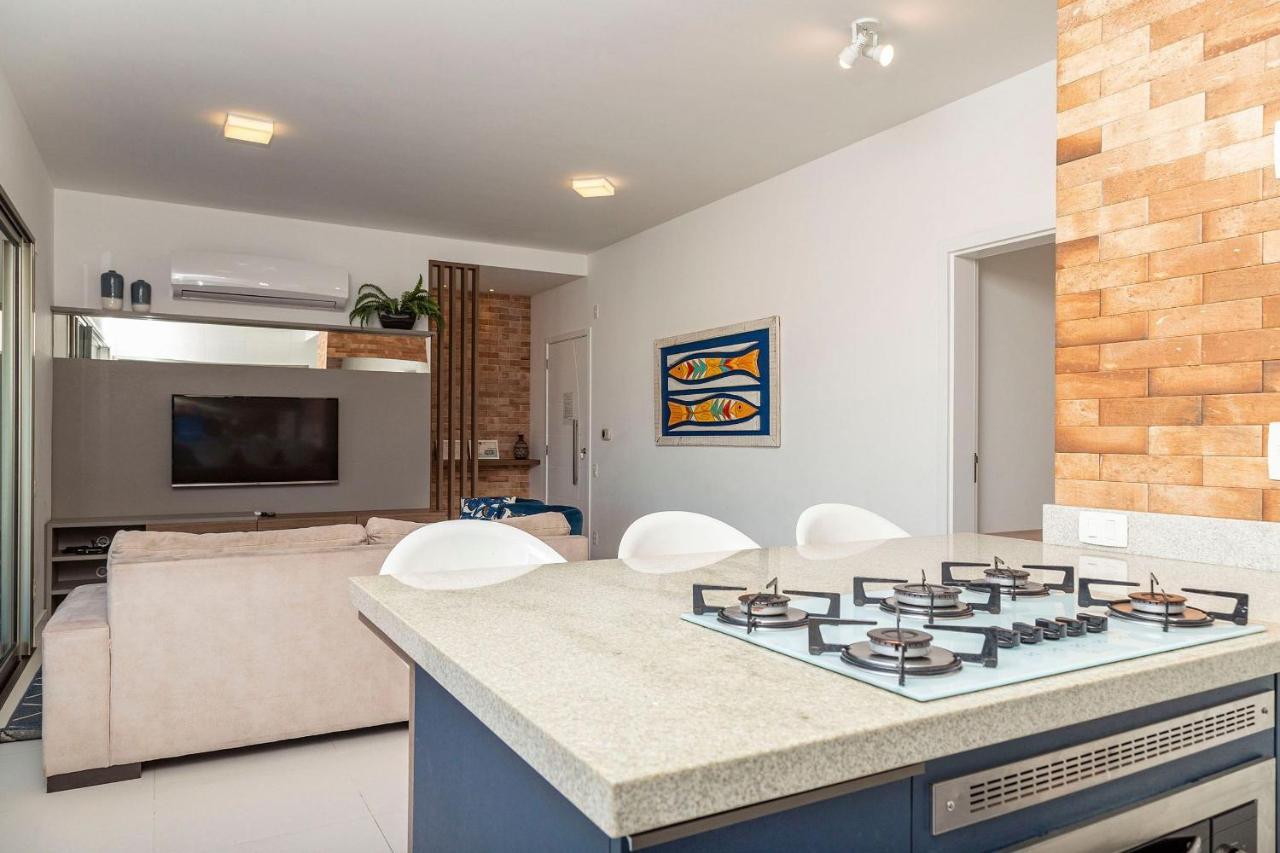 Punta Blu 102-7 - Apartamento De Alto Padrao Em Condominio Exclusivo, Quadra Poliesportiva - Piscina - Portaria 24H. Bombinhas Exterior foto